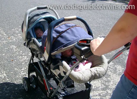 car seat and stroller for twins