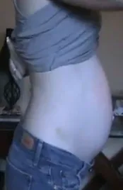 19 Weeks Pregnant with Twins Belly