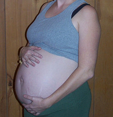 22 Weeks Pregnant with Twins Belly