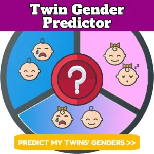 Twin Gender voorspeller Calculator